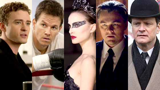 Social Network, The Fighter, Black Swan, Inception, The Kings Speech/ Social Network, The Fighter, Black Swan, Inception, The Kings Speech/